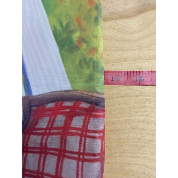 Welcome Autumn Fall Garden Flag Adirondack Chair Pumpkins Leaves Birdhouse - Picture 4 of 5